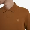 Ein-Knopf-Poloshirt für Herren