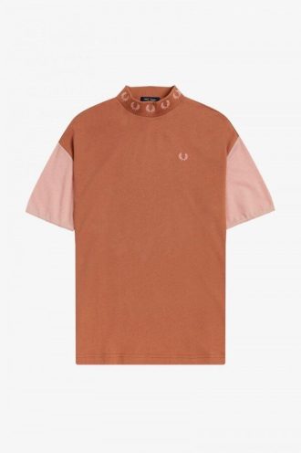 Farbblock-T-Shirts