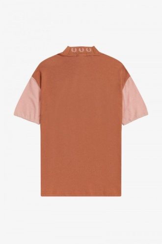 Farbblock-T-Shirts