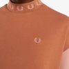 Farbblock-T-Shirts