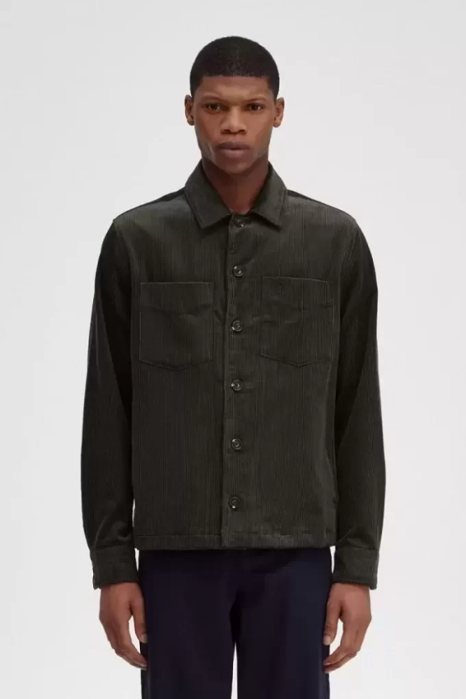 Fred Perry Cord Herrenhemd
