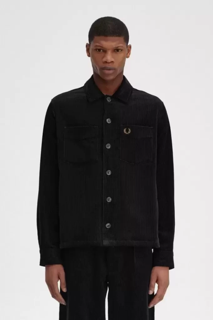 Fred Perry Cord Herrenhemd