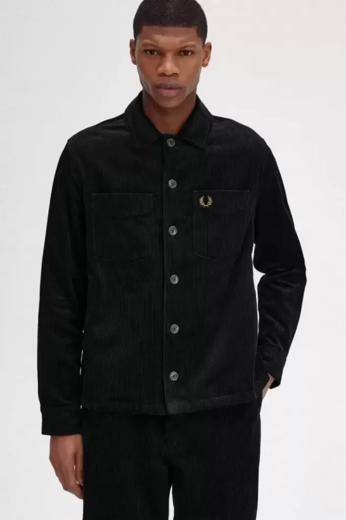 Fred Perry Cord Herrenhemd
