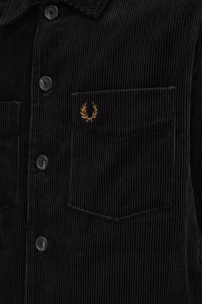 Fred Perry Cord Herrenhemd