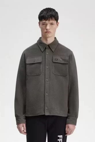 Fred Perry Fleece-Herrenhemd