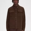 Fred Perry Fleece-Herrenhemd