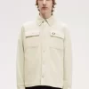 Fred Perry Fleece-Herrenhemd