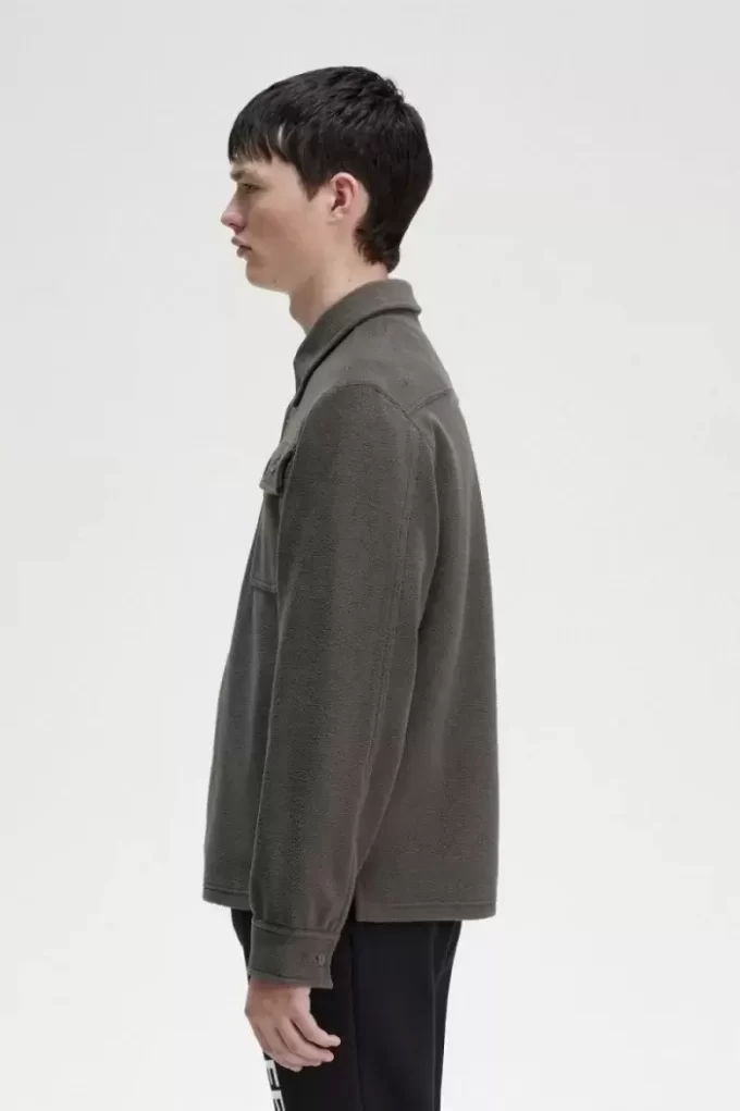 Fred Perry Fleece-Herrenhemd