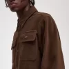 Fred Perry Fleece-Herrenhemd