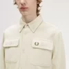 Fred Perry Fleece-Herrenhemd