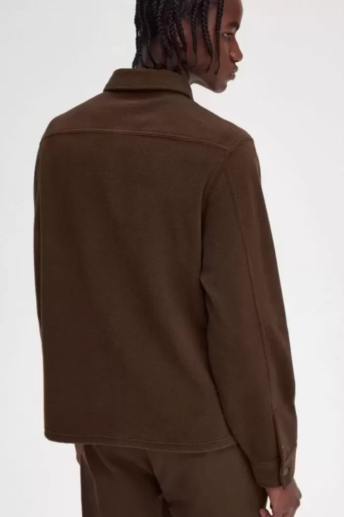 Fred Perry Fleece-Herrenhemd