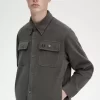 Fred Perry Fleece-Herrenhemd
