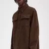 Fred Perry Fleece-Herrenhemd