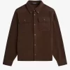 Fred Perry Fleece-Herrenhemd