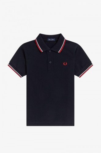 Fred Perry – Hemden mit Doppelstreifen