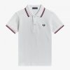 Fred Perry – Hemden mit Doppelstreifen