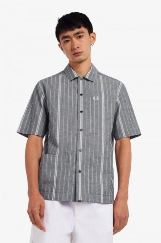 Fred Perry – Hemden mit feinen Streifen