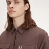 Fred Perry Herrenhemd mit Reißverschluss