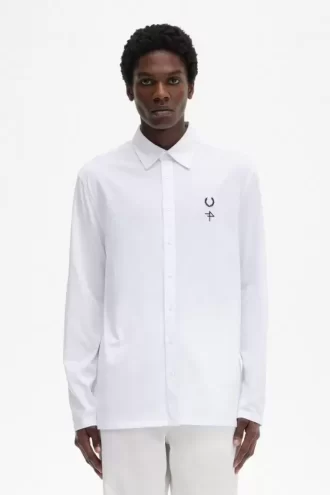 Fred Perry Jersey Herrenhemd