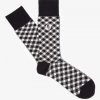 Fred Perry Karierte Socken