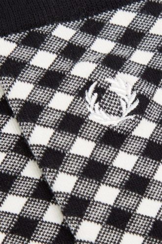 Fred Perry Karierte Socken