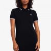 Fred Perry – Kleid mit Doppelstreifen