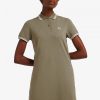 Fred Perry – Kleid mit Doppelstreifen