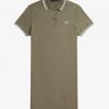 Fred Perry – Kleid mit Doppelstreifen
