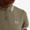 Fred Perry – Kleid mit Doppelstreifen
