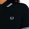 Fred Perry – Kleid mit Doppelstreifen