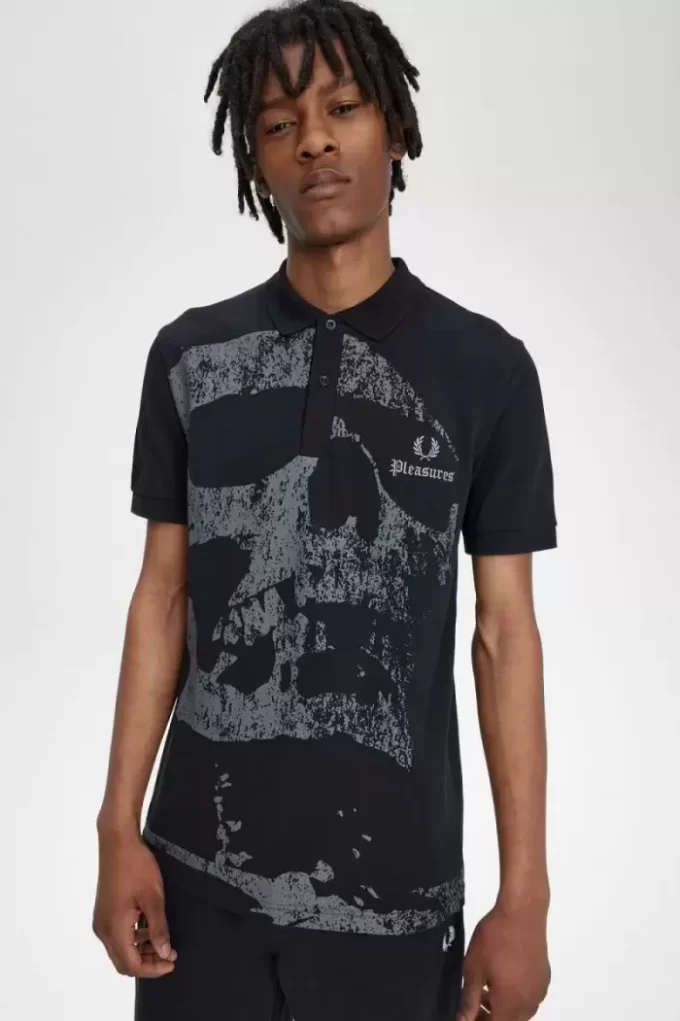 Fred Perry Skull Herrenhemd