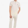 Frottee-Poloshirts mit Reißverschluss am Hals