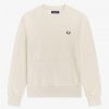 Frottee-Sweatshirts mit Rundhalsausschnitt