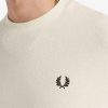 Frottee-Sweatshirts mit Rundhalsausschnitt