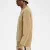 Frottee-Sweatshirts mit Rundhalsausschnitt für Herren