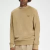 Frottee-Sweatshirts mit Rundhalsausschnitt für Herren