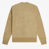 Frottee-Sweatshirts mit Rundhalsausschnitt für Herren