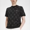 Geometrisches Herren-T-Shirt