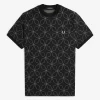 Geometrisches Herren-T-Shirt