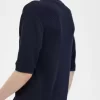 Geripptes Strickhemd für Herren