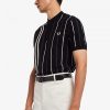 Gestreifte Henley-Poloshirts