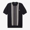 Gestreifte Strick-T-Shirts