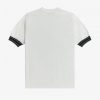 Gestreifte Strick-T-Shirts mit Bündchen