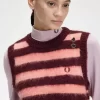 Gestreifte Strick-Tanktops für Damen