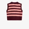 Gestreifte Strick-Tanktops für Damen