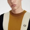 Gestreiftes Feinstrick-T-Shirt für Herren