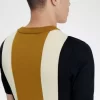 Gestreiftes Feinstrick-T-Shirt für Herren