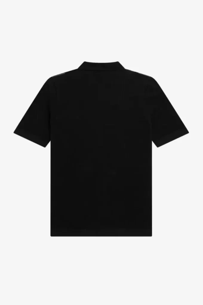 Gestreiftes Strickhemd für Herren
