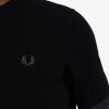 Gestrickte T-Shirts mit Space Dye-Besatz