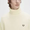 Gestrickter Rollkragenpullover für Herren